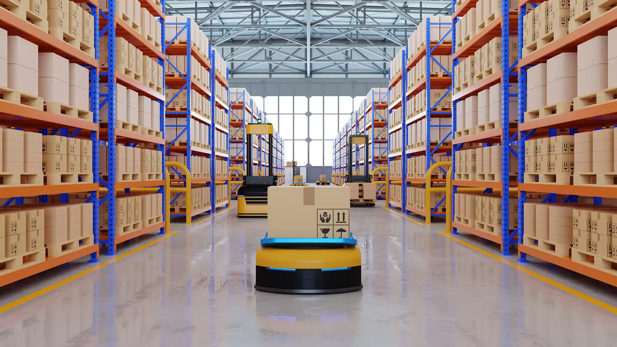 EV charging infrastructure for warehouse and logistics fleet operations