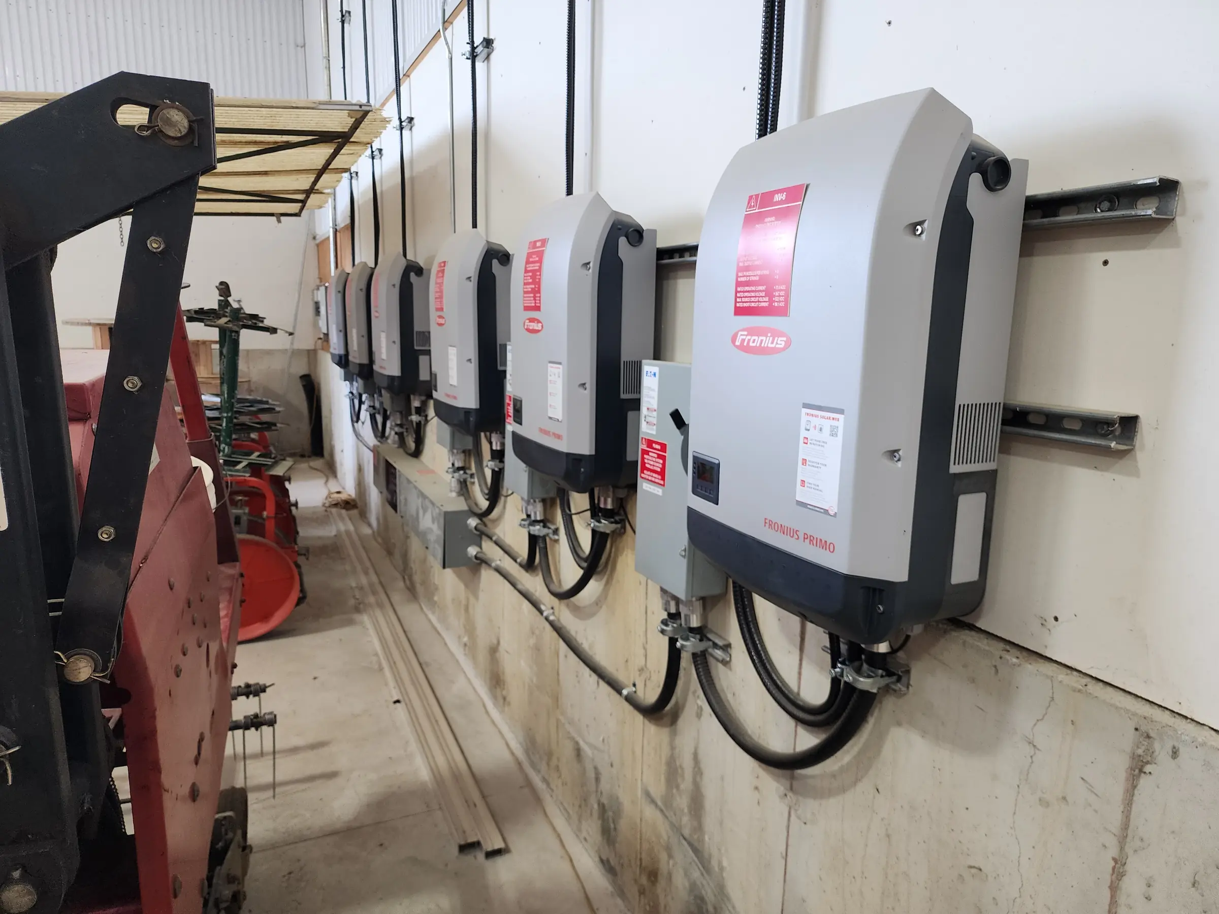 Fronius inverter installation