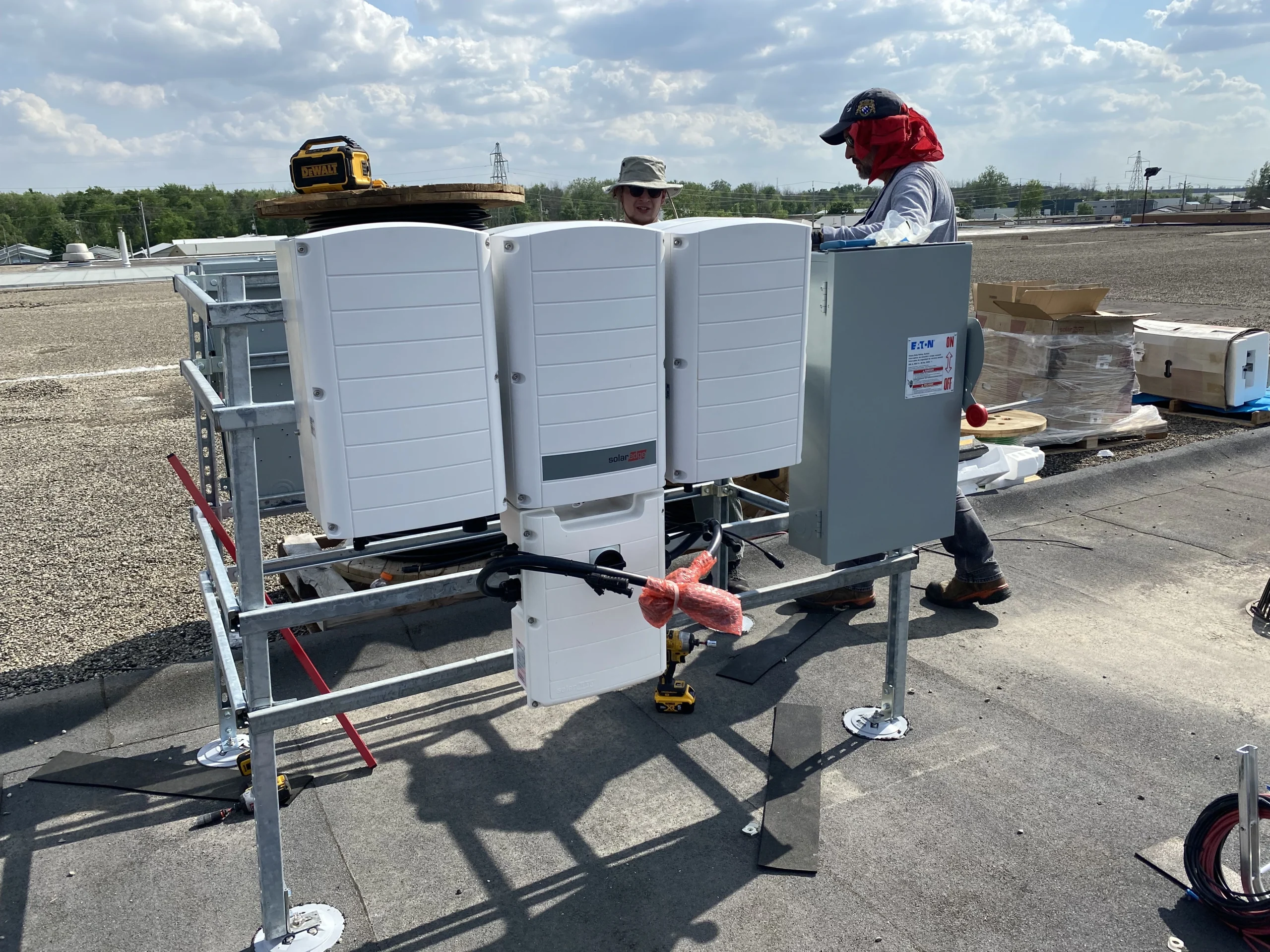 Solar Inverter Installation