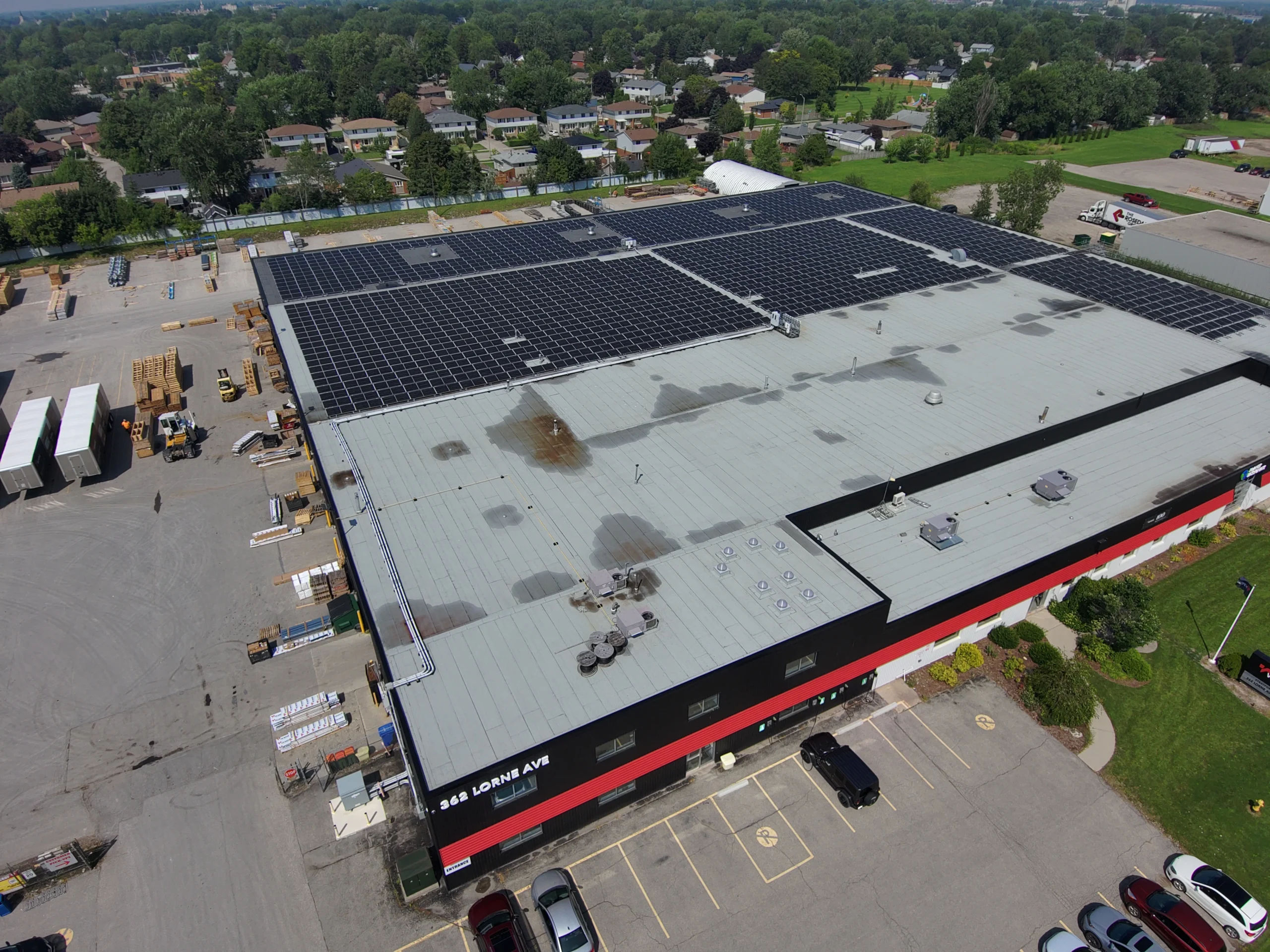 Completed Solar Installation