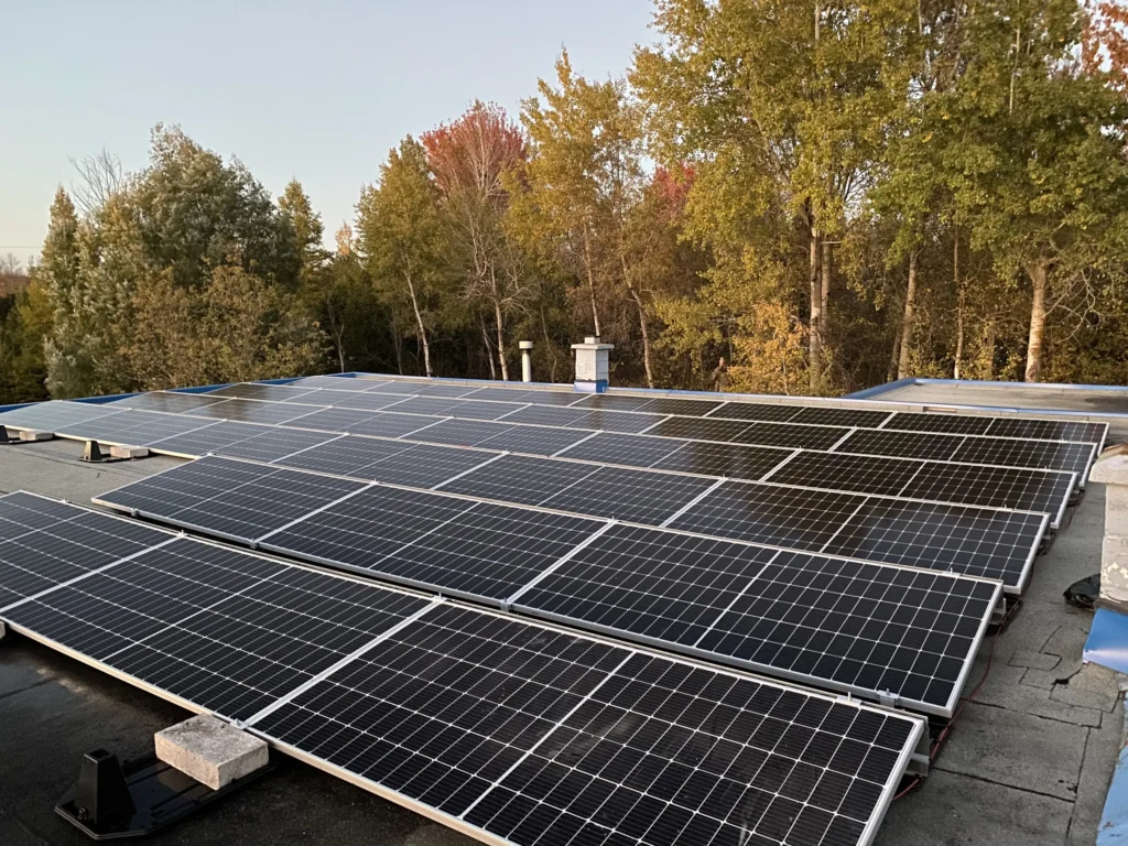 Bentinck Packers Ltd. — 13.7 kW rooftop solar within single-phase service constraints at a meat processing facility in Hanover
