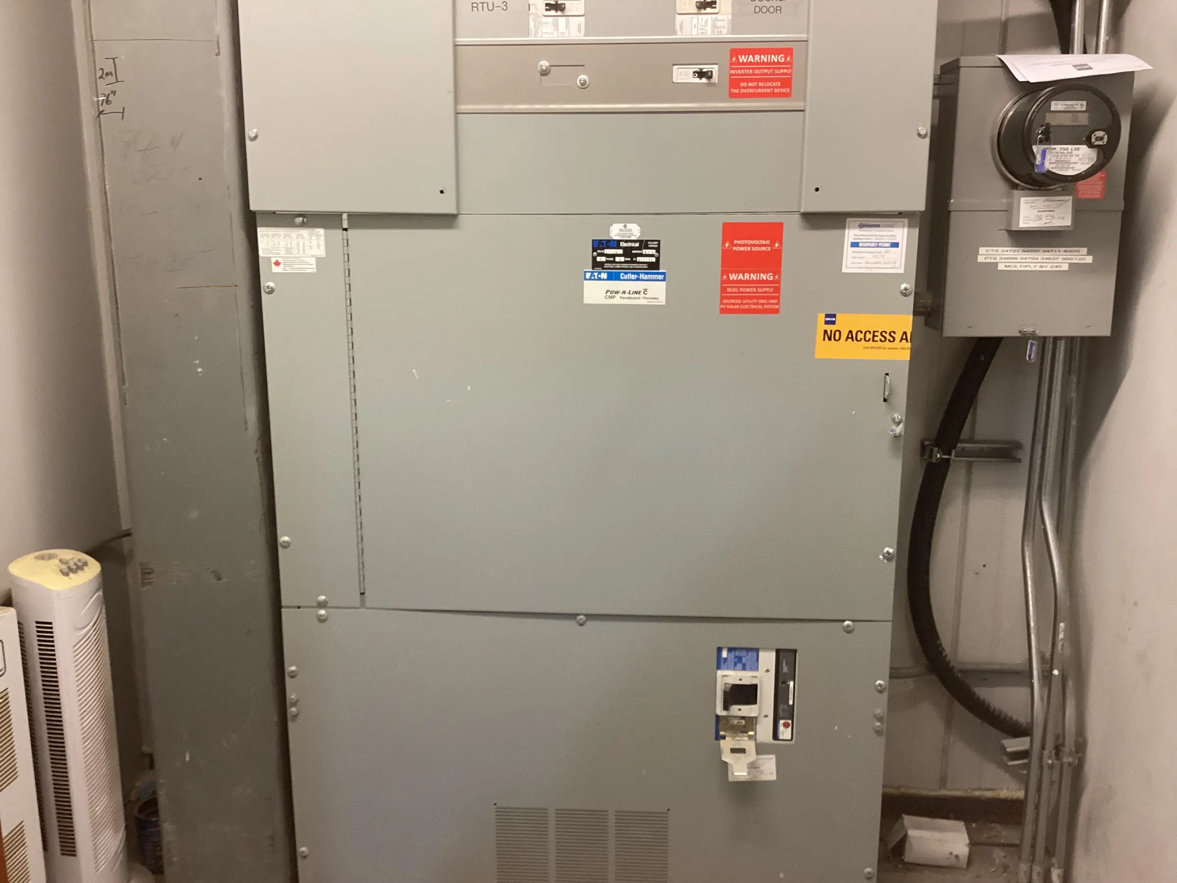 main panel net-metering