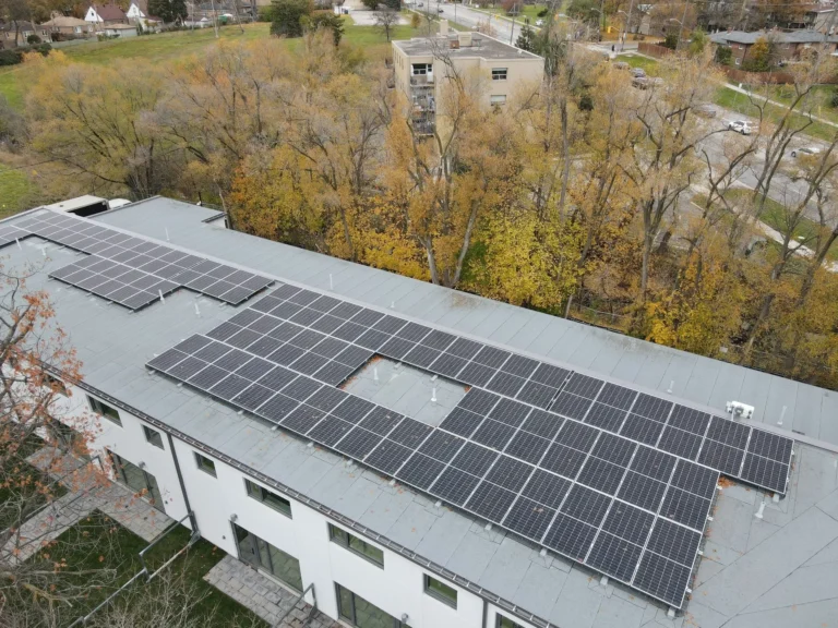 42.84 kW Rooftop Solar System Integrated into a New Toronto Community Housing Development in Etobicoke, Ontario