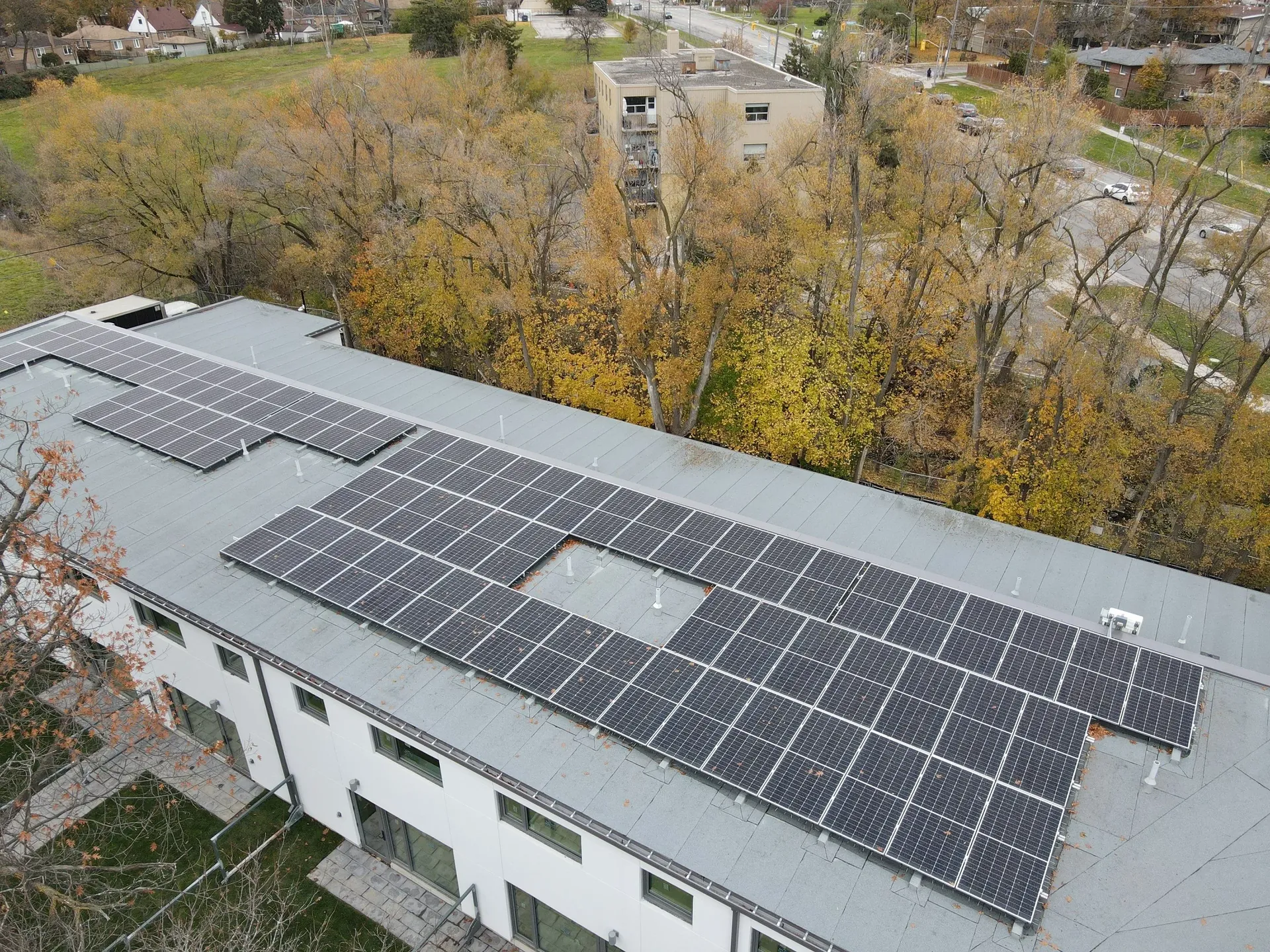 Hero — 42.84 kW Rooftop Solar System Integrated into a New Toronto Community Housing Development in Etobicoke, Ontario